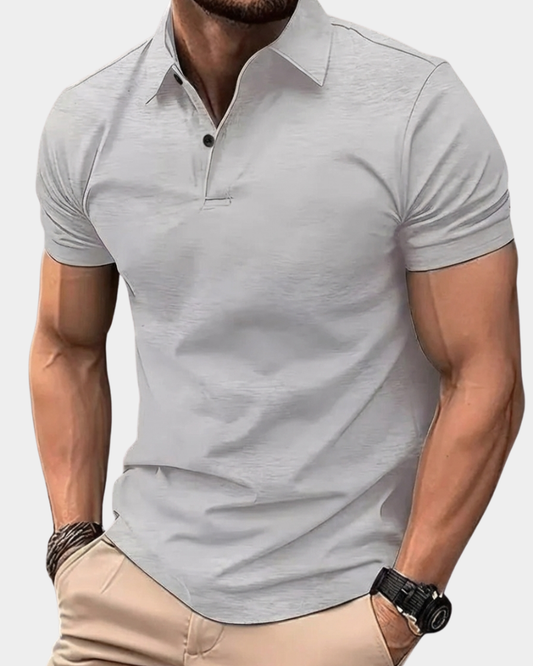 Alberto | Casual Solid Polo Shirt