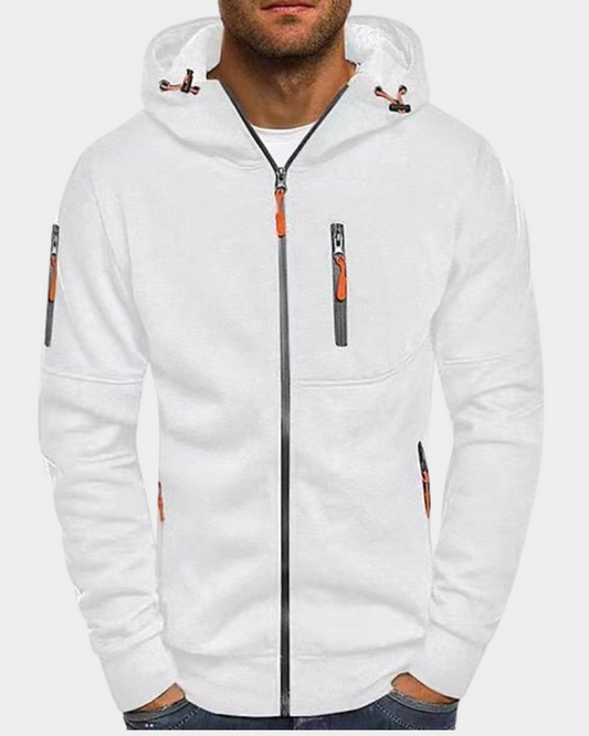 Clemente | Simply Hooded Zip-Up Jacket