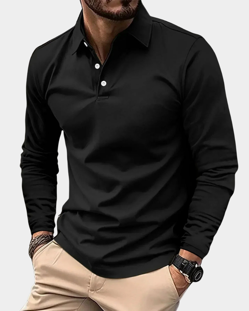 Alghero | Modern Fit Long-Sleeve Polo