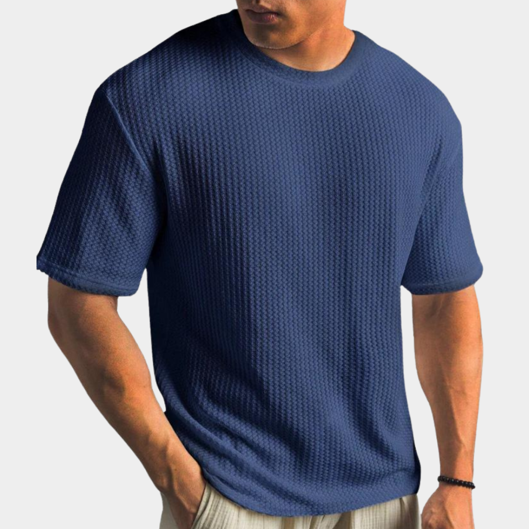 Aniello | Minimalist Crew Neck T-Shirt