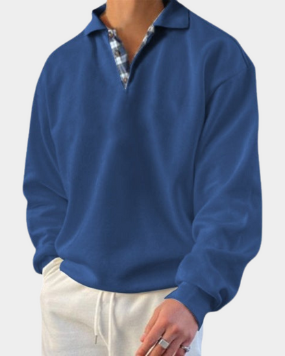 Rocchetta | Classic V-Neck Comfort Sweater