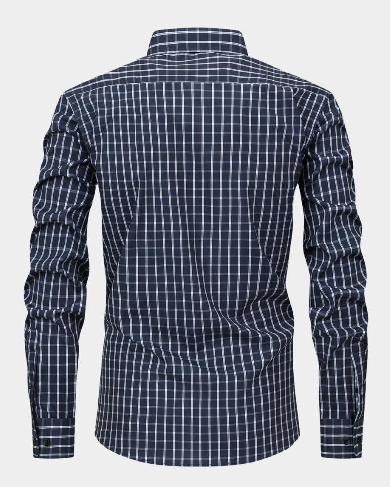 Settimo | Checkered Classic Dress Shirt