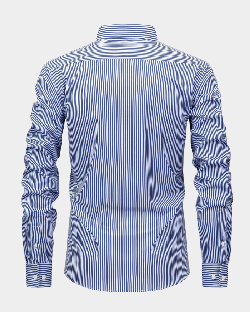 Sarzana | Striped Slim Fit Dress Shirt