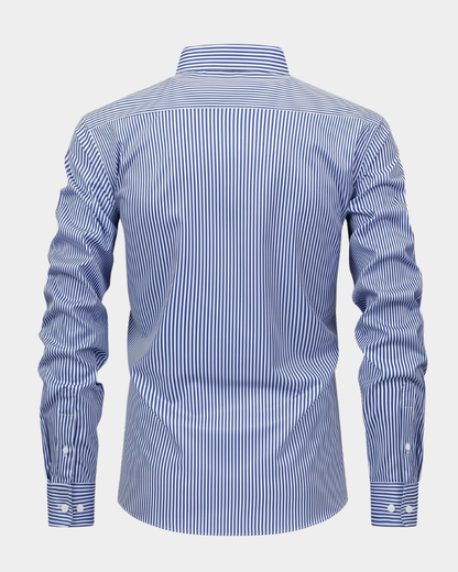 Sarzana | Striped Slim Fit Dress Shirt