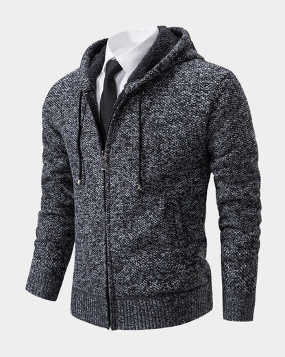 Ruggero | Minimalist Zip-Up Hoodie
