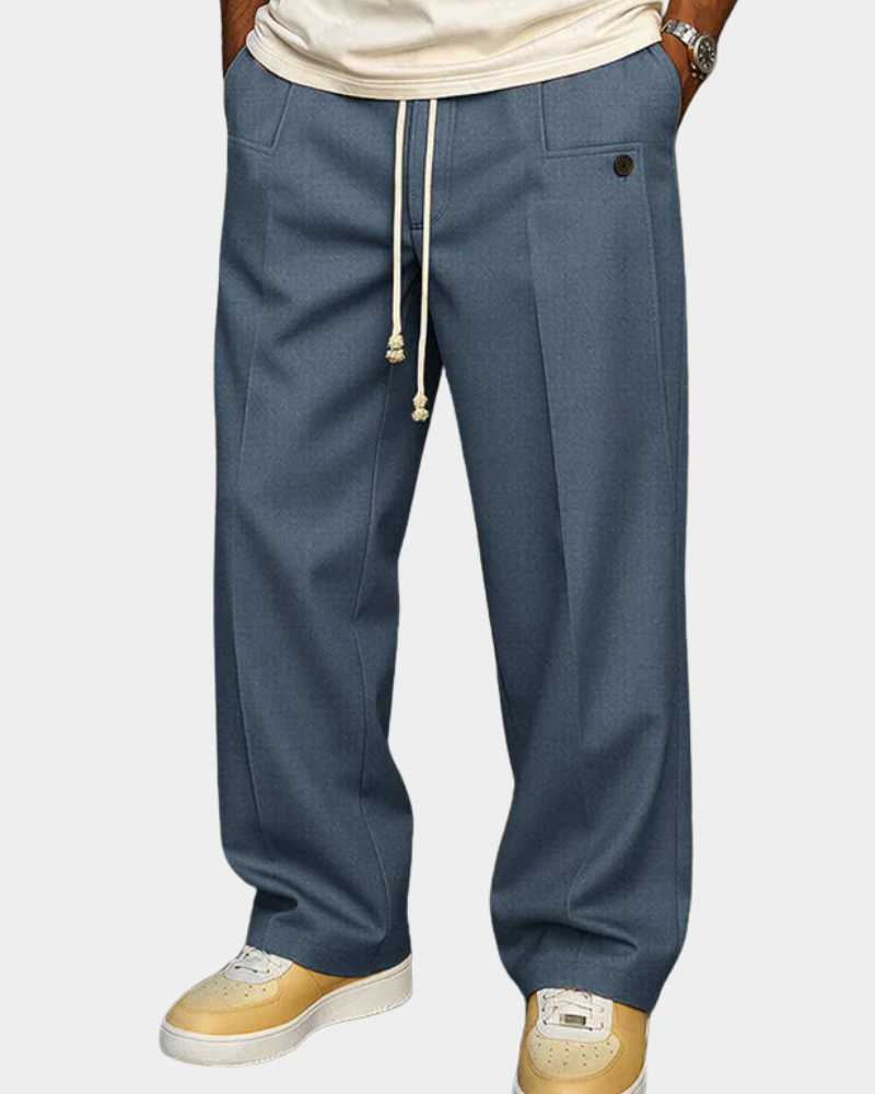 Placido | Elegant Drawstring Pants
