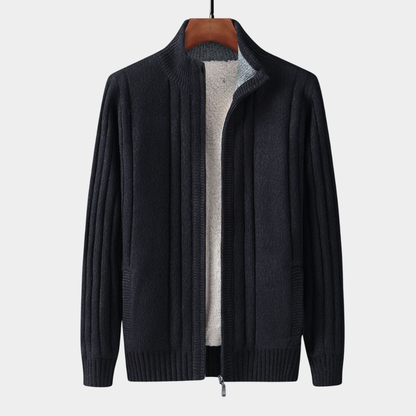 Deruta | Classic Zip Cardigan