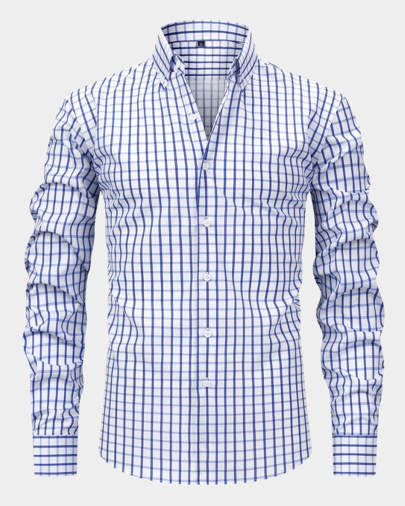 Settimo | Checkered Classic Dress Shirt
