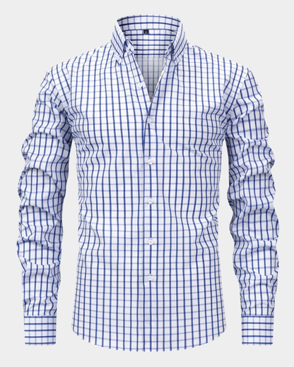 Settimo | Checkered Classic Dress Shirt