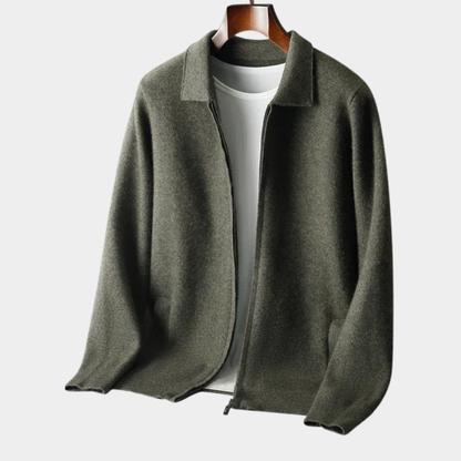 Domenico | Timeless Zip Cardigan