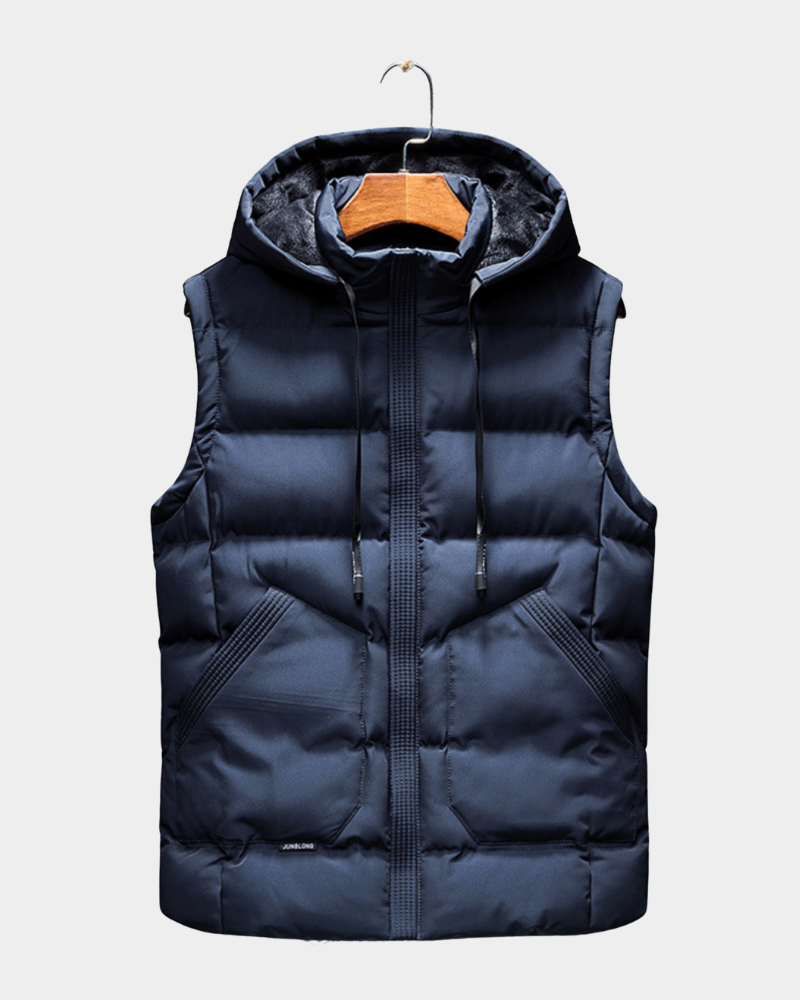 Tonio | Casual Hooded Puffer Vest