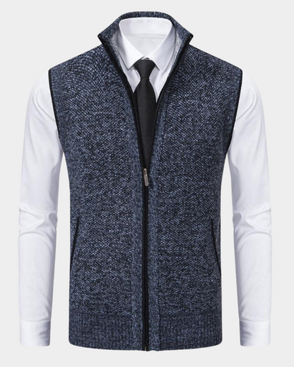 Fabio | Elegant Knitted Italian Vest