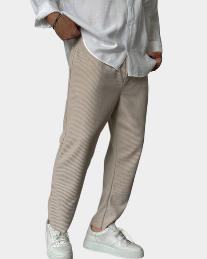 Pavia | Elegant Rib Pants
