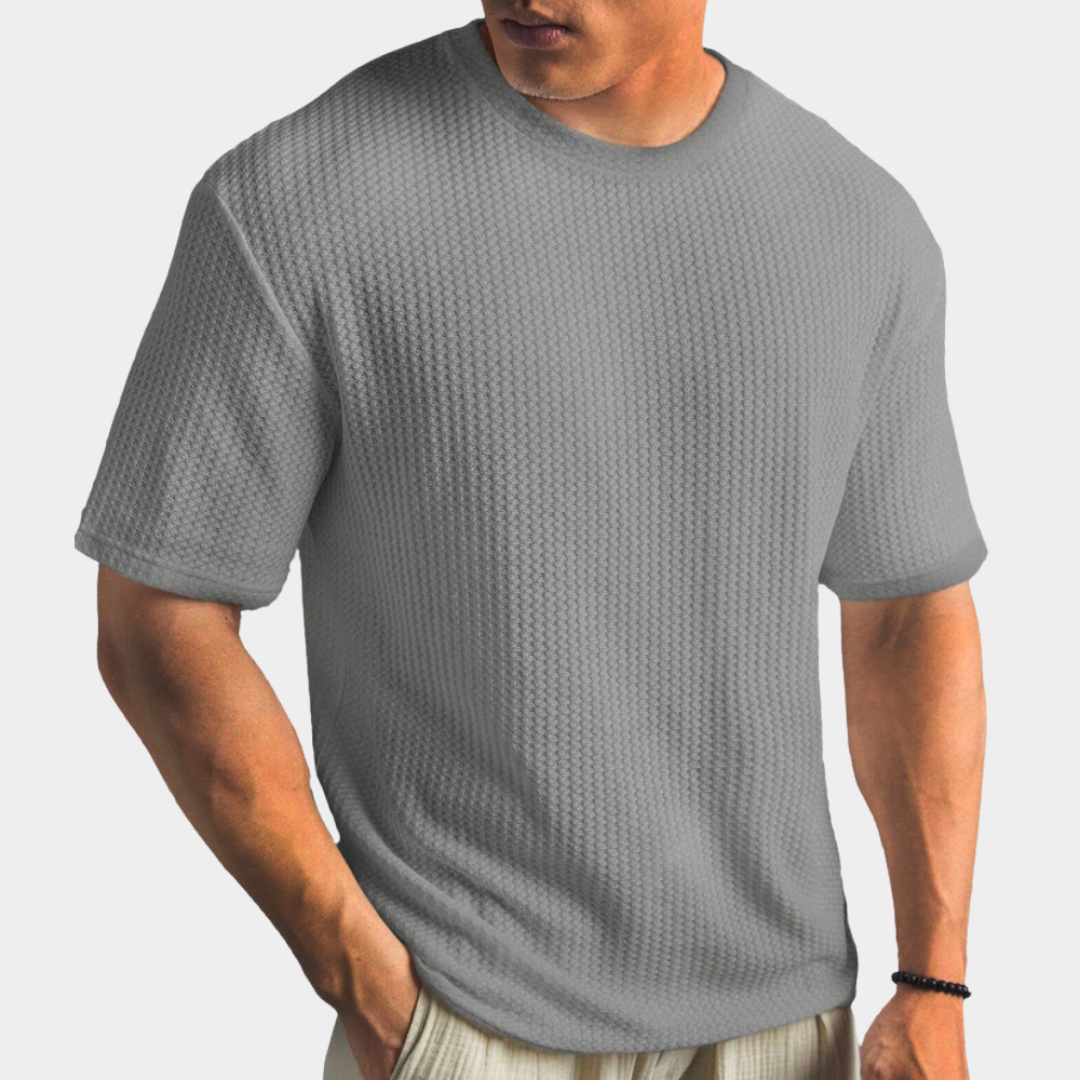 Aniello | Minimalist Crew Neck T-Shirt
