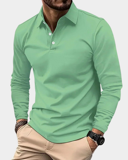 Alghero | Modern Fit Long-Sleeve Polo