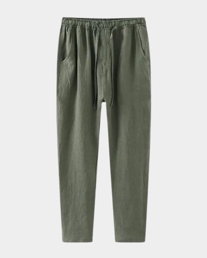 Popoli | Relaxed Fit Drawstring Pants