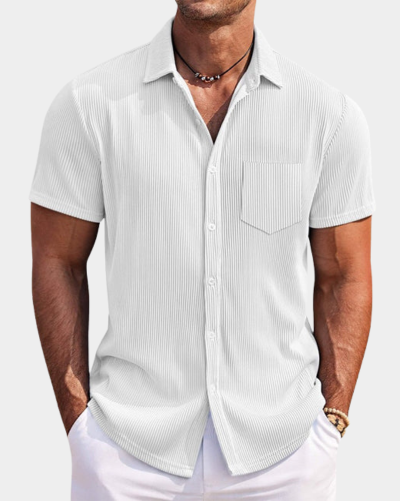 Sante | Textured Button Shirt
