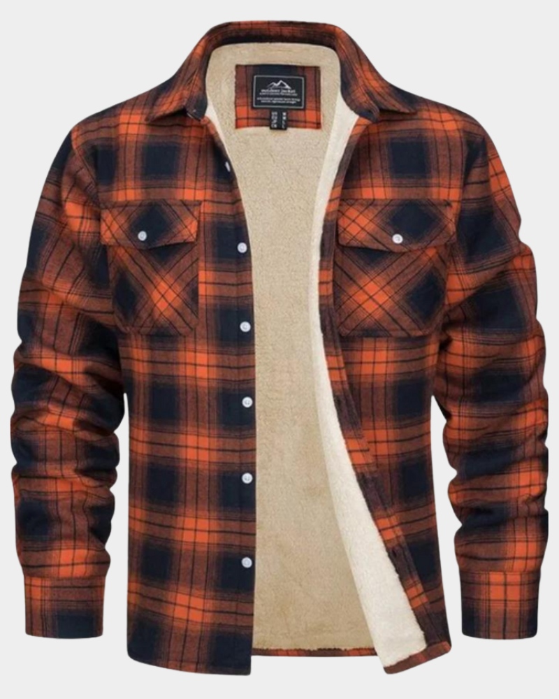 Carlo | Cozy Plaid Jacket