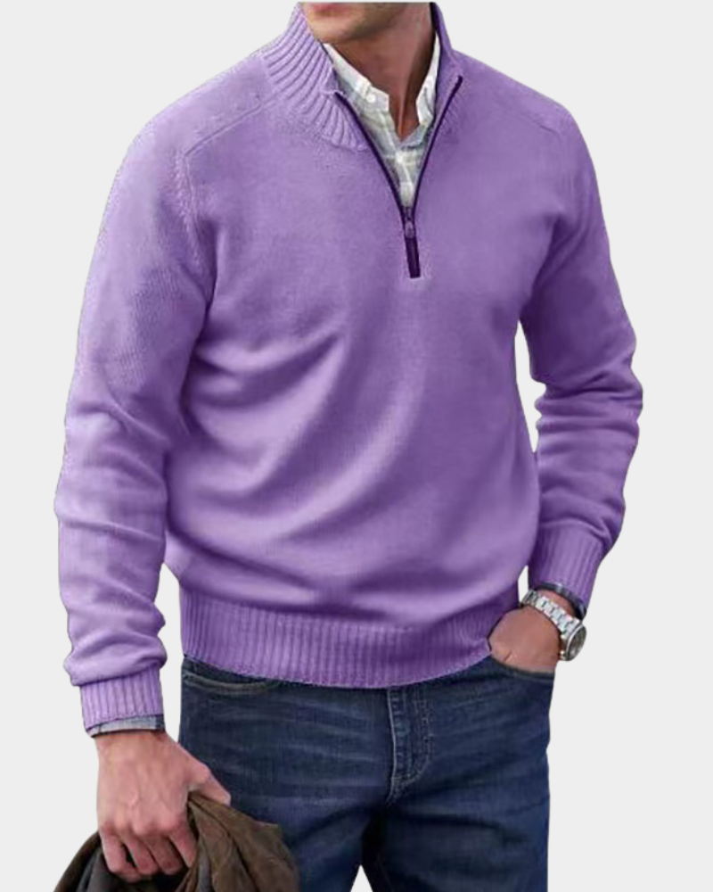 Romeo | Classic Zip-Up Sweater