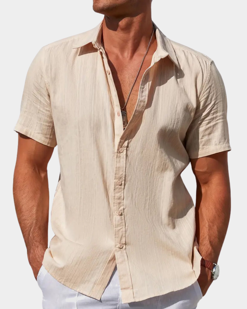 Stresa | Textured Summer Shirt