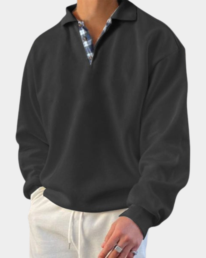 Rocchetta | Classic V-Neck Comfort Sweater