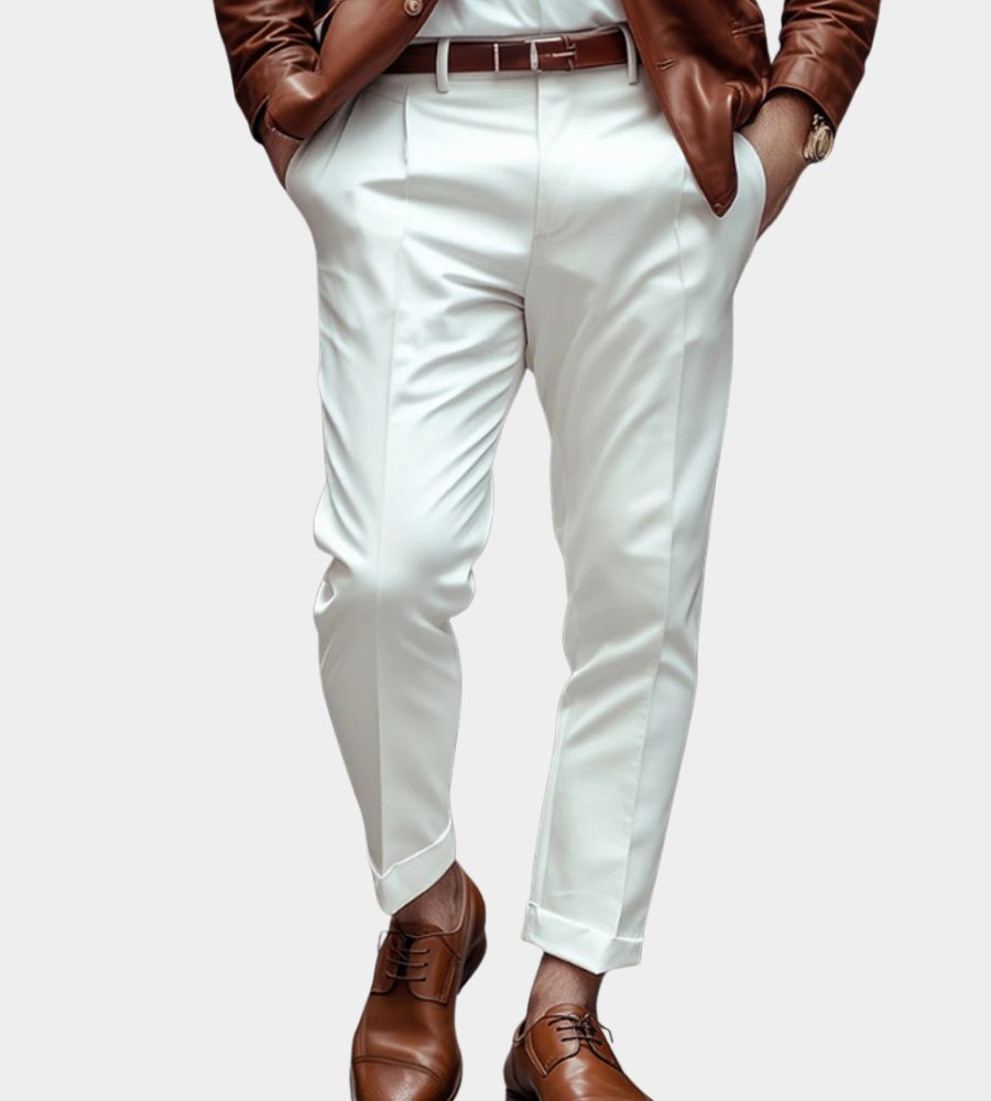 Priverno | Modern Slim Trousers