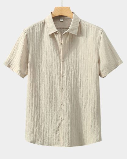 Spoleto | Slim Fit Linen Shirt