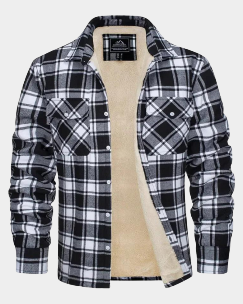 Carlo | Cozy Plaid Jacket