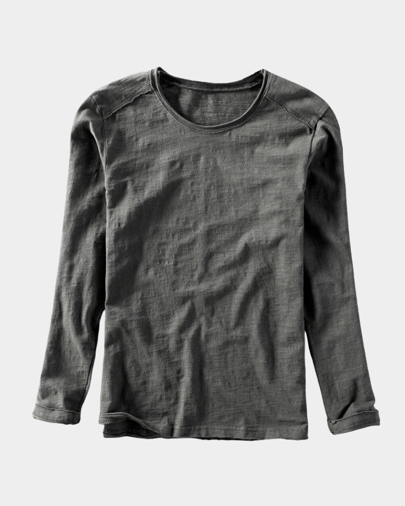 Ascanio | Plain Crew Neck T-Shirt