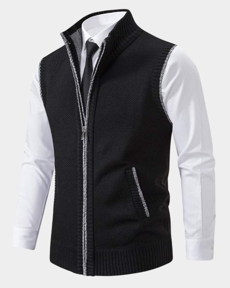 Fabio | Elegant Knitted Italian Vest