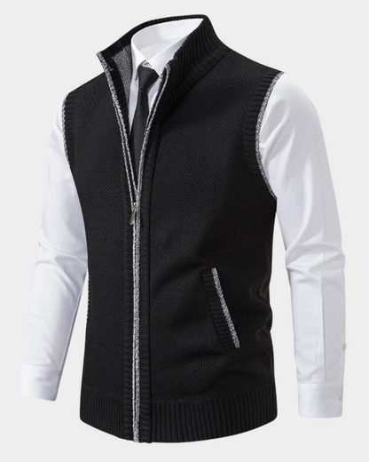 Fabio | Elegant Knitted Italian Vest