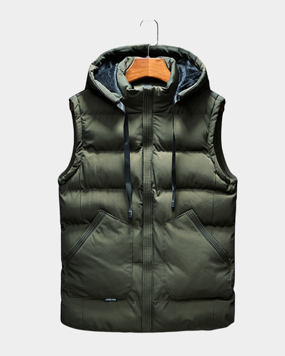 Tonio | Casual Hooded Puffer Vest