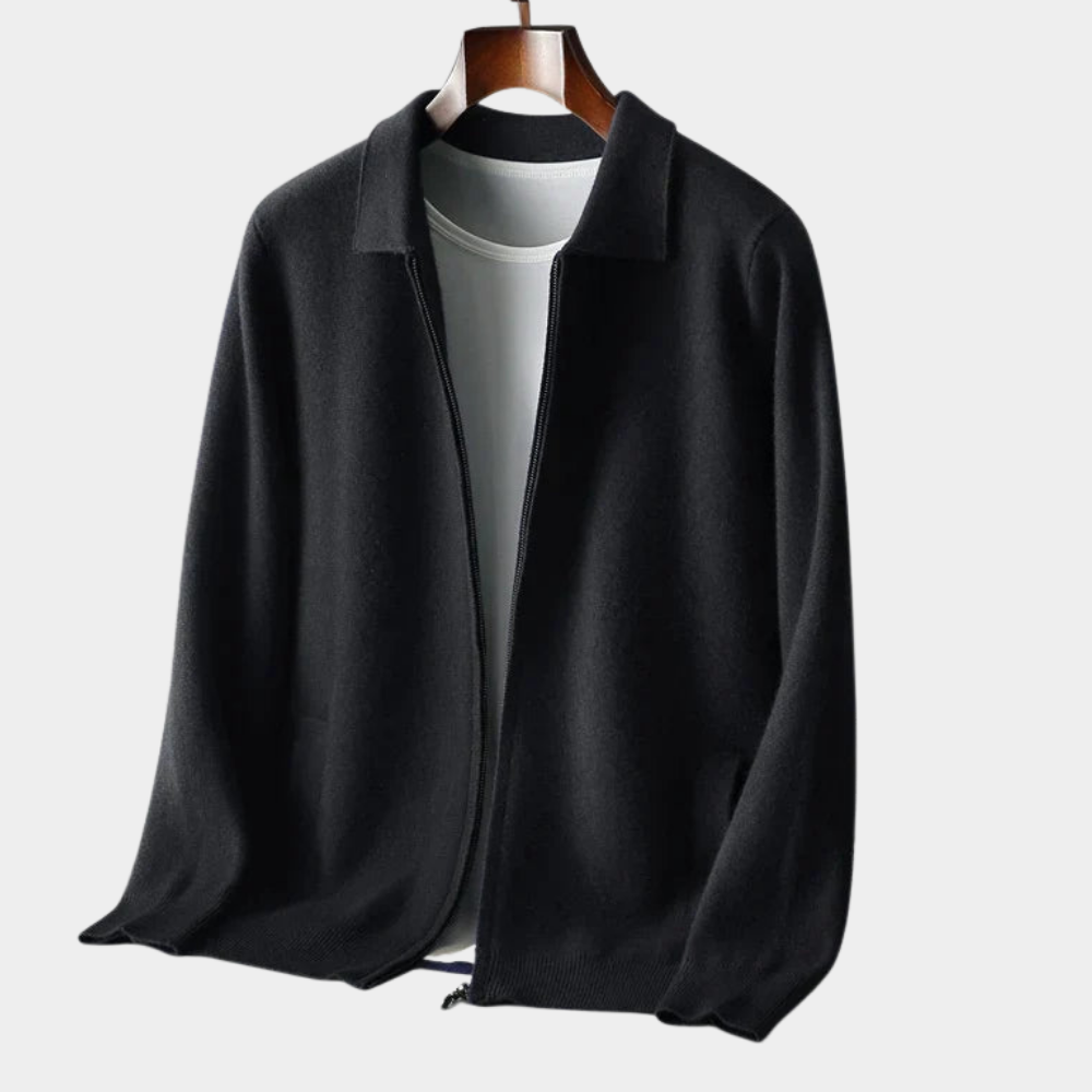 Domenico | Timeless Zip Cardigan