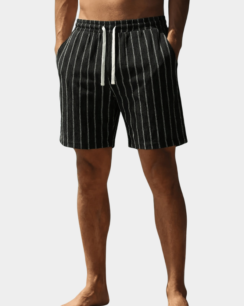 Marsala | Relaxed Drawstring Shorts