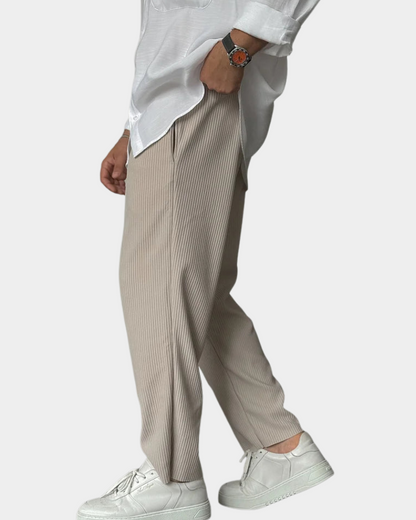 Pavia | Elegant Rib Pants