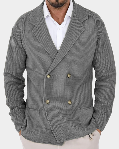 Duilio | Casual Double-Breasted Cardigan