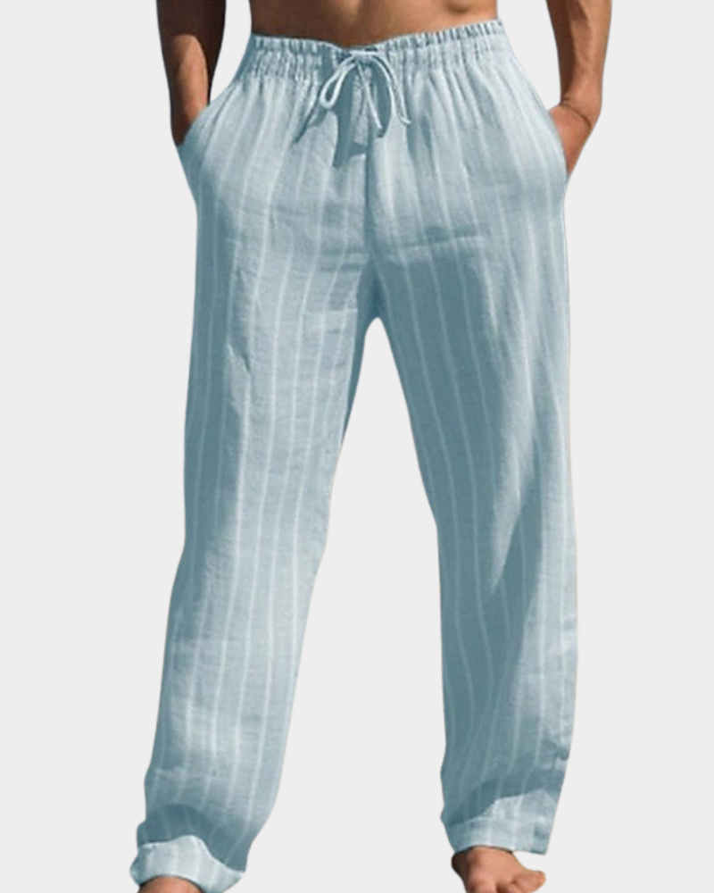 Pancrazio | Casual Elegance Striped Pants