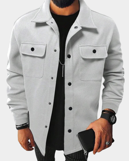 Severino | Casual Button-Down Overshirt