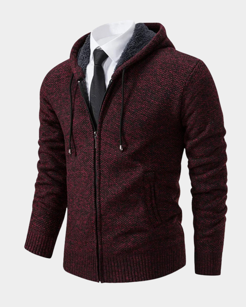 Ruggero | Minimalist Zip-Up Hoodie