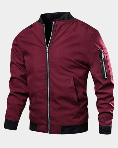 Cristiano | Modern Edge Bomber Jacket