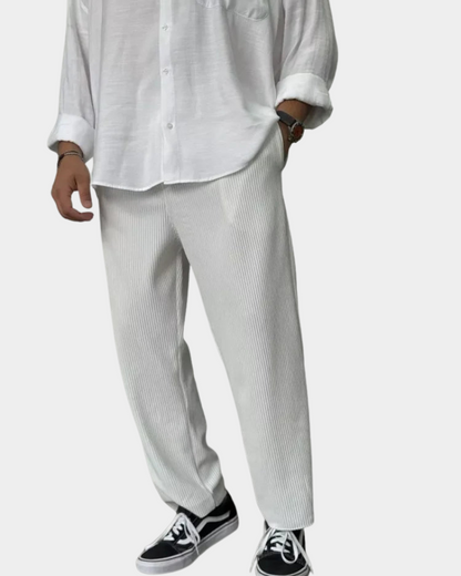 Pavia | Elegant Rib Pants