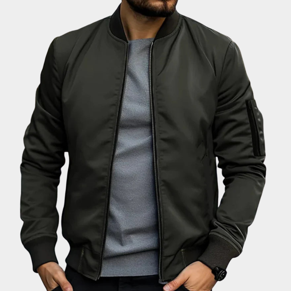 Comacchio | Classic Zip-Up Bomber Jacket
