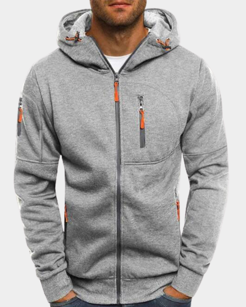 Clemente | Simply Hooded Zip-Up Jacket