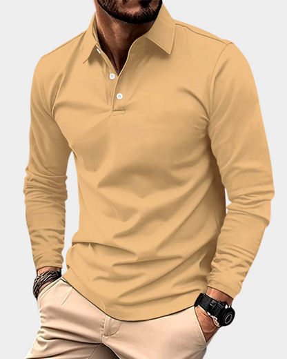 Alghero | Modern Fit Long-Sleeve Polo
