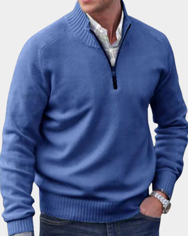 Romeo | Classic Zip-Up Sweater