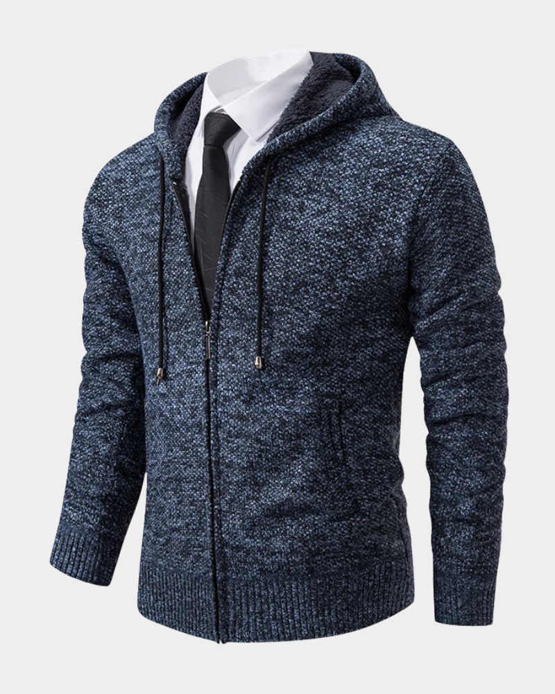 Ruggero | Minimalist Zip-Up Hoodie