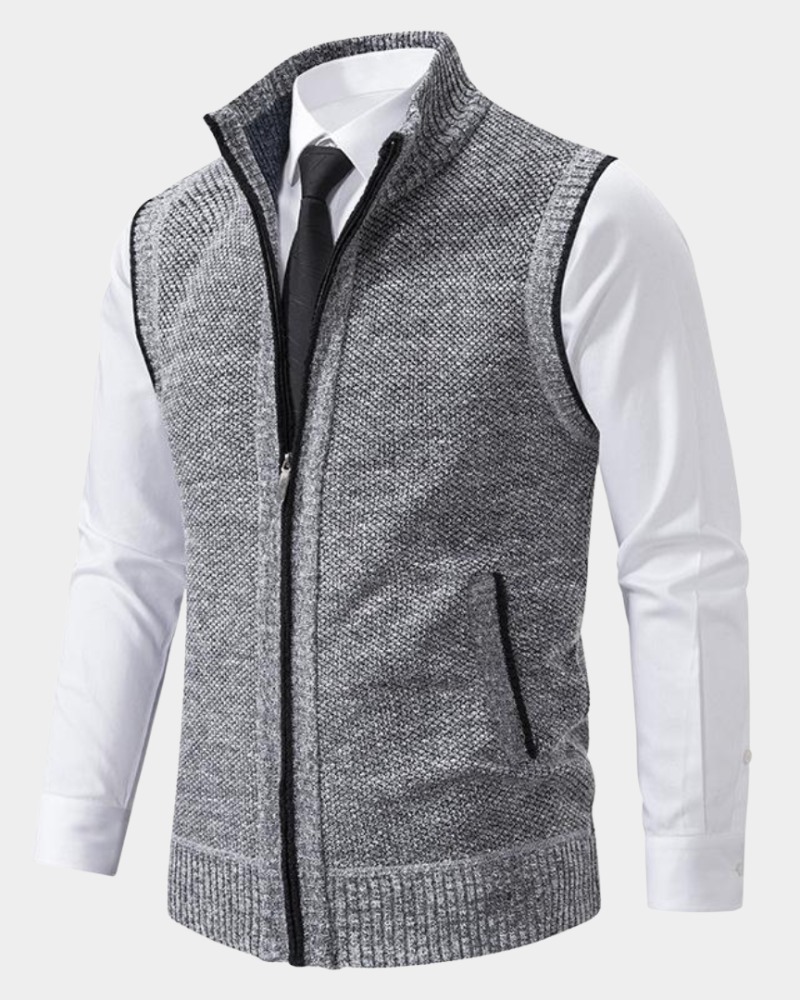 Fabio | Elegant Knitted Italian Vest