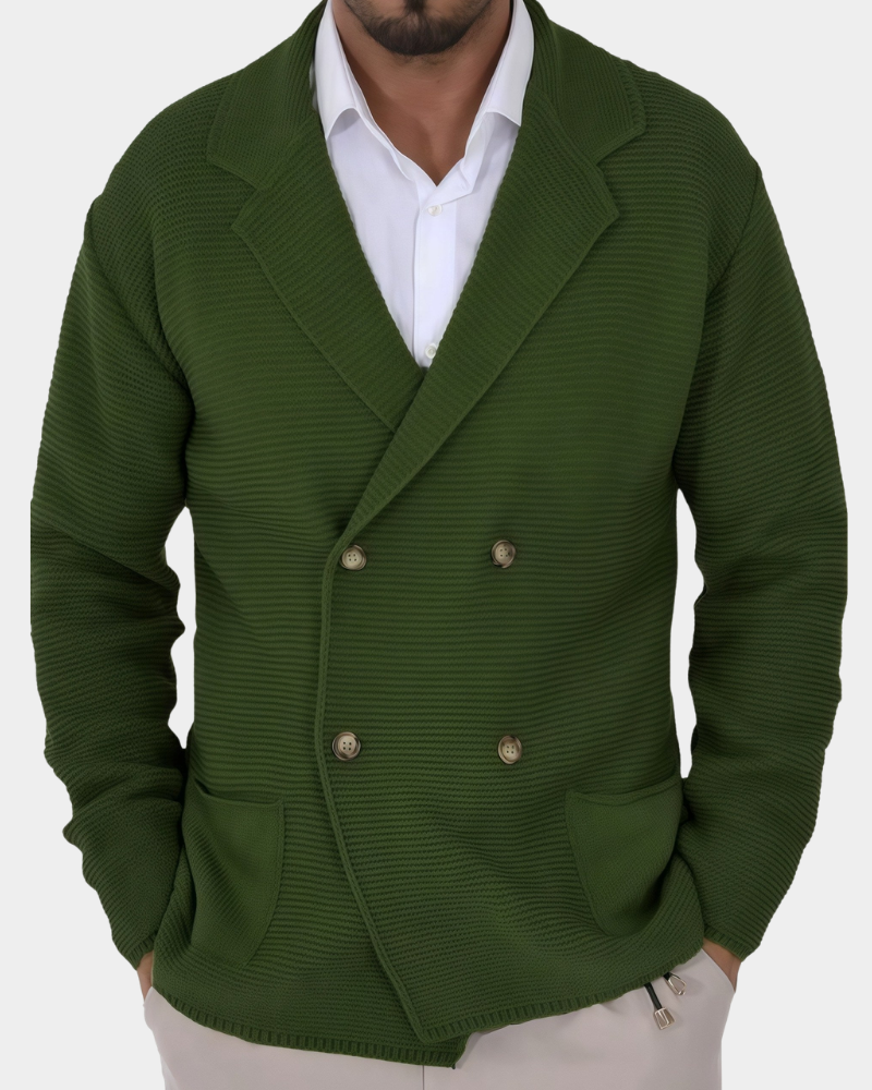 Duilio | Casual Double-Breasted Cardigan