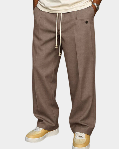 Placido | Elegant Drawstring Pants