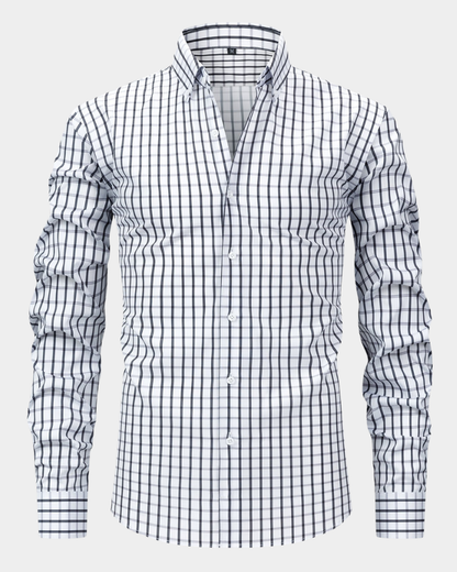 Settimo | Checkered Classic Dress Shirt